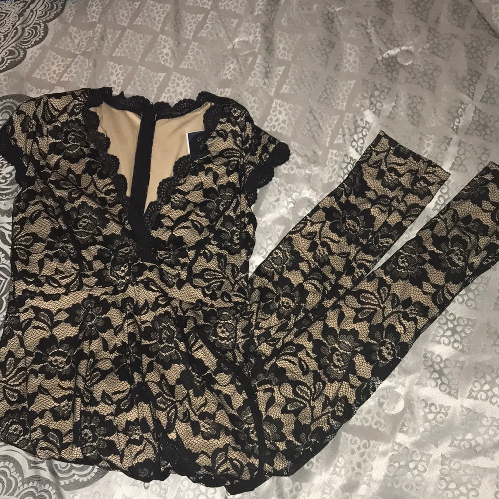 Black Lace Jumpsuit ***NWT***